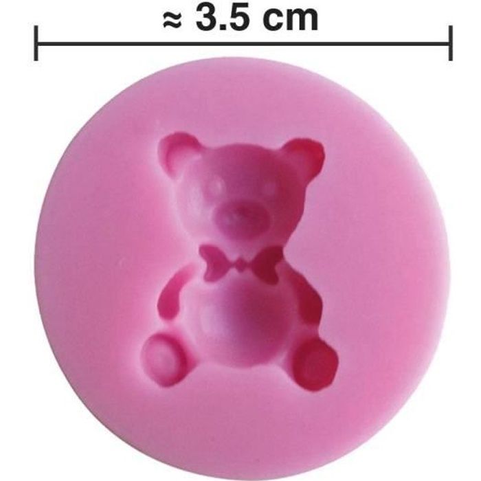 Moule En Silicone Ourson Pour Decoration Gateau Cdiscount Maison