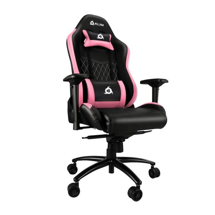 DXRacer (l'original) Formula F08 Chaise Gaming, Similicuir, Noir, Jusqu'à 1,85 m