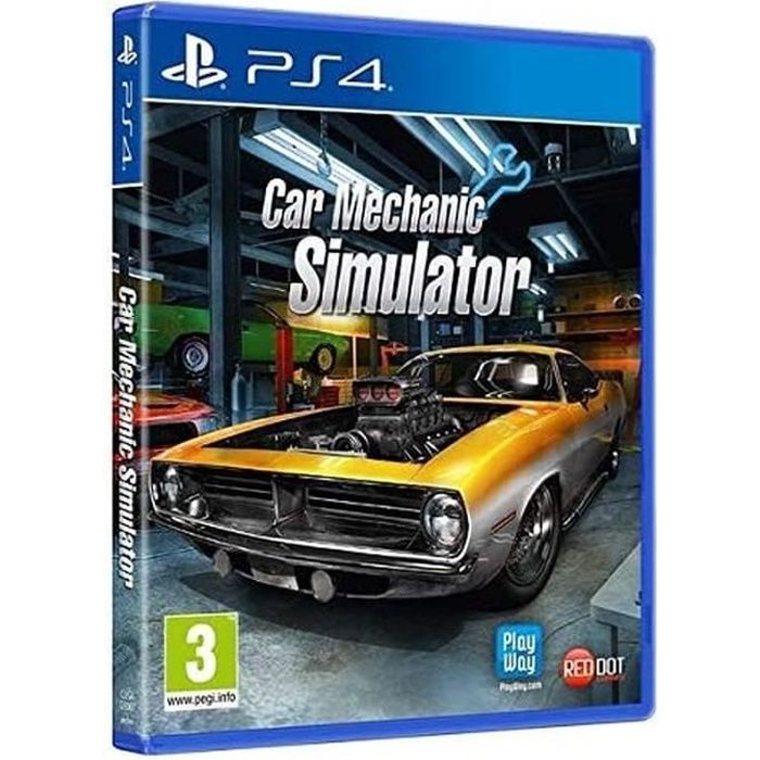 Voiture Mechanic Simulator (PS4) (PS4)