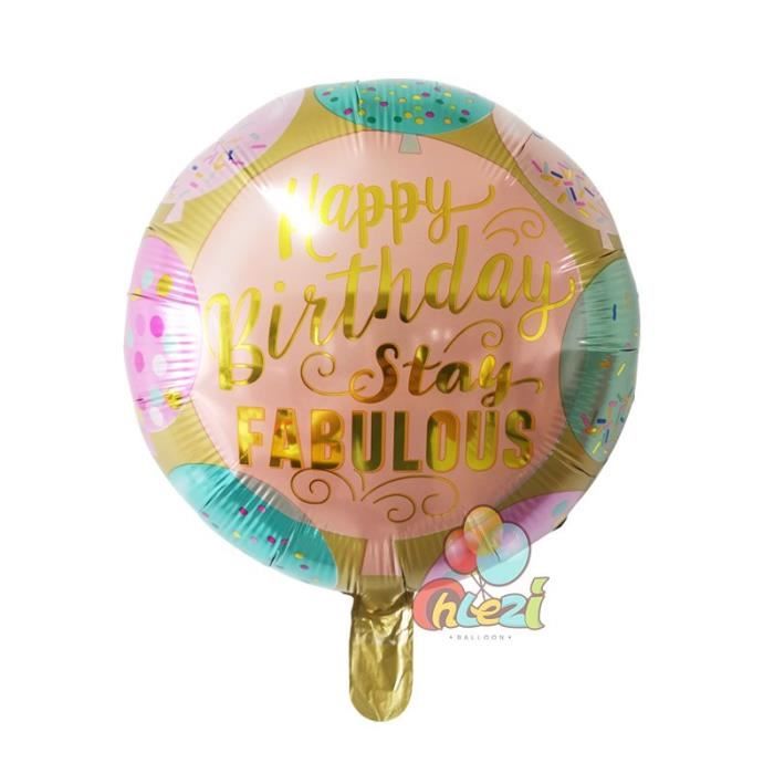 Ballonim® Ballons En Aluminium Pour Fête D'anniversaire Motif Fée