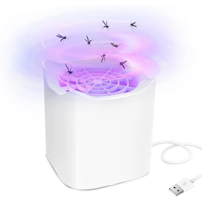 Lampe Anti-Moustique USB - Silencieuse, Sans Produit Chimique - Pour Intérieur & Extérieur - 9