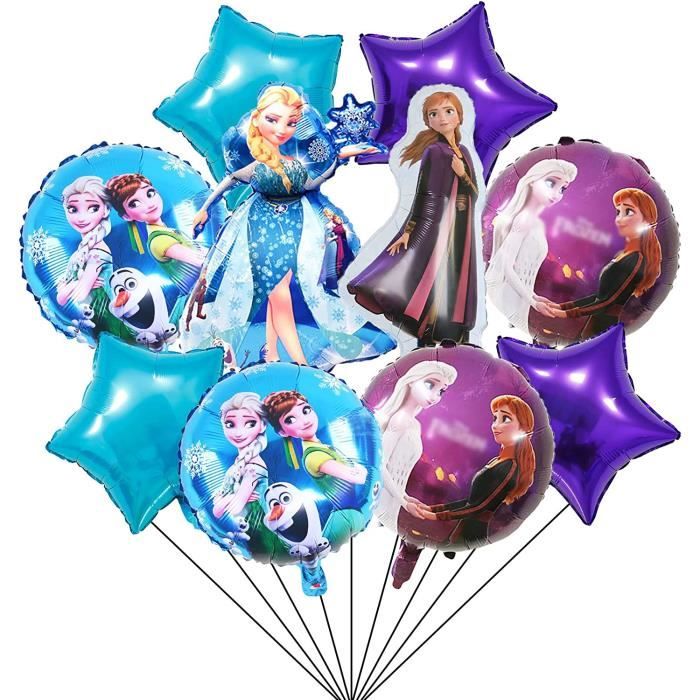 Ballon Reine Des Neiges Anniversaire, Decoration Anniversaire Reine Des  Neiges, Convient Pour La Fête D'Anniversaire Des Fil[H6733] - Cdiscount  Maison