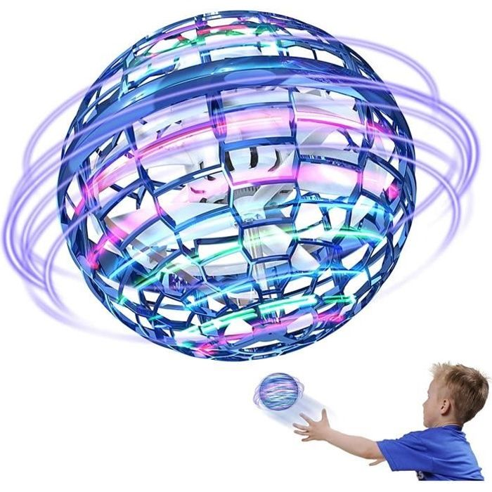 Drone filant boomerang,toupie,Boule volante illuminée à 360 °,tours de  magie spinner(bleu) - Cdiscount Beaux-Arts et Loisirs créatifs