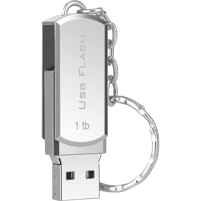 Clef USB 1Go Lot de 5 Clés USB - Mini Métal Cle USB 2.0 Flash Drive -  Stockage Externes Argenté 1 Go by Datarm