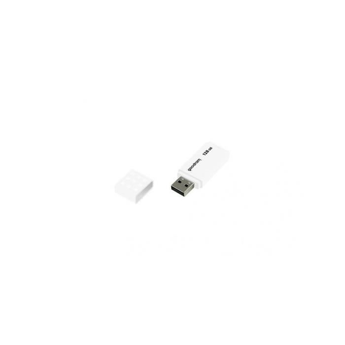 Clé USB 2.0 Goodram 128Go UME2 Blanc - Capacité de stockage 128Go - Interface USB 2.0