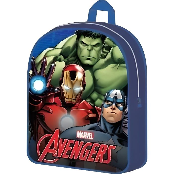 Avengers 3-D Sac à dos venge Sac à dos Ironman Captain America Hulk sac à dos 
