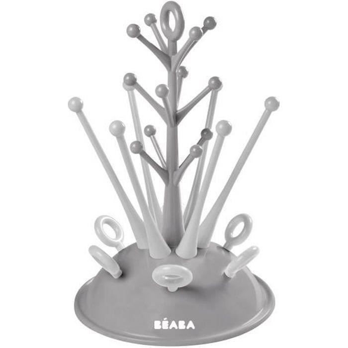 Egoutte-biberons arbre - BEABA - Gris - Grande capacité - Design astucieux  - Séchage hygiénique - Cdiscount Puériculture & Eveil bébé