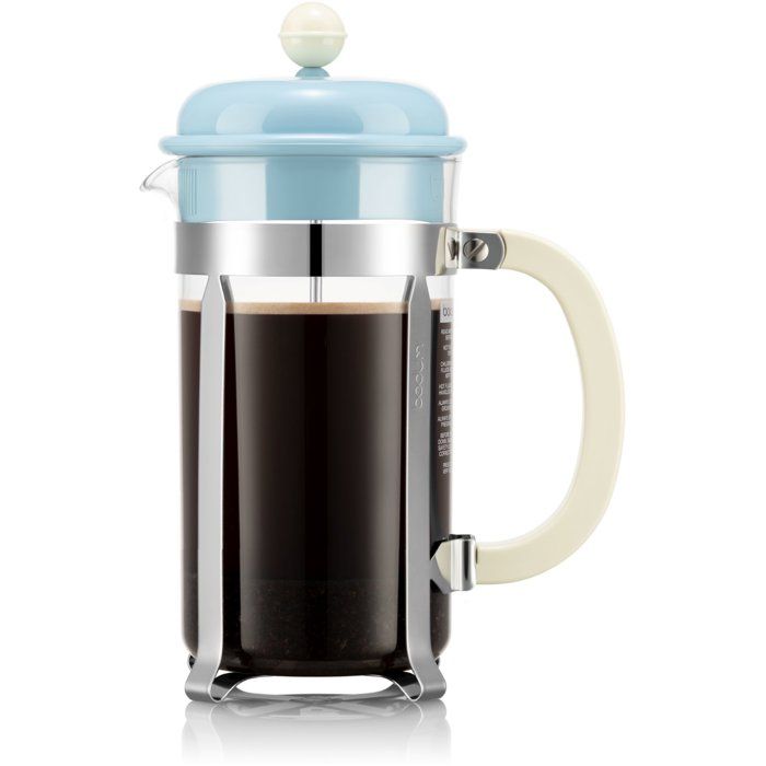 Cafetière à piston avec verseuse - BODUM - Caffettiera - En verre - 8 tasses - 1 L