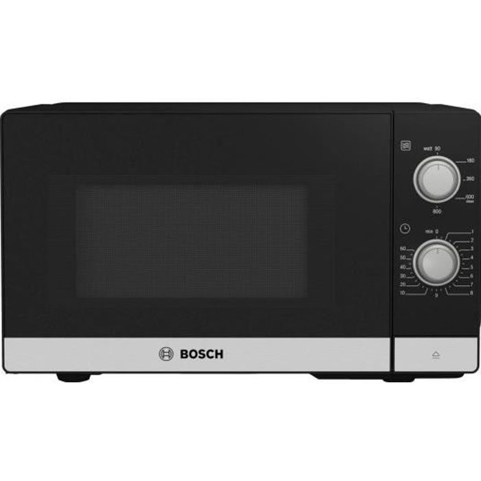 Micro-ondes - BOSCH - FFL020MS2 - 20 litres - Inox - 5 puissances micro-ondes - Assistant nettoyage