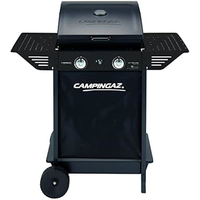 Campingaz Barbecue gaz horizontal acier noir 98 x 50 x 125 cm pied inclus