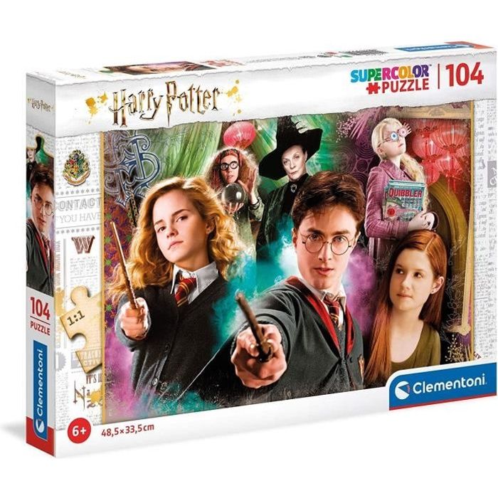 Puzzle 104 pièces Super - Harry Potter
