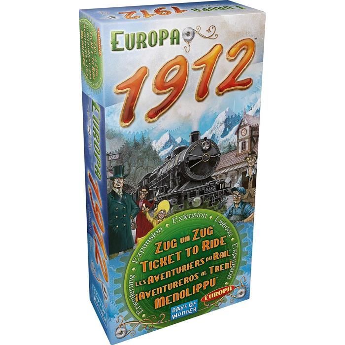 Jeu de Stratégie Extensi... Les Aventuriers du Rail Europe AVE07 Asmodee