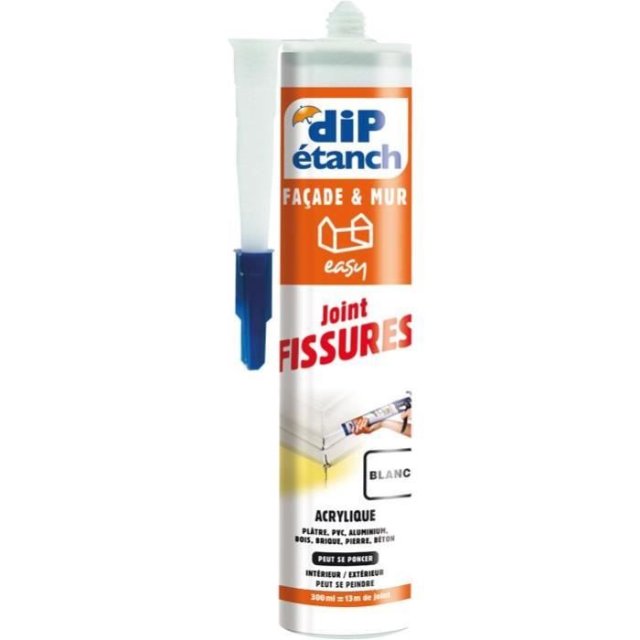 Plaque De Cuisson Fissurée Dip Joint Facade Mur Fissure 310ml Blanc Achat Vente Joint D