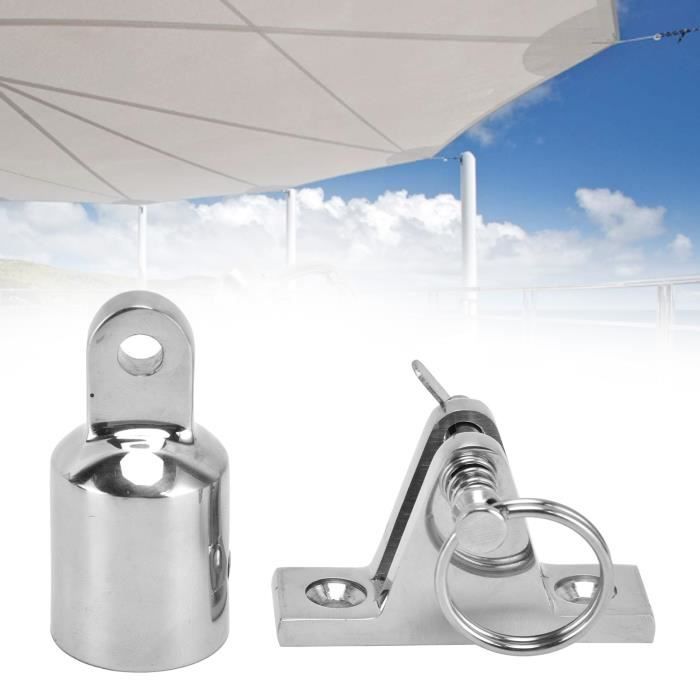 HENFerrure Montage Bimini Top Inox 316 avec Charnière Pont Yeux