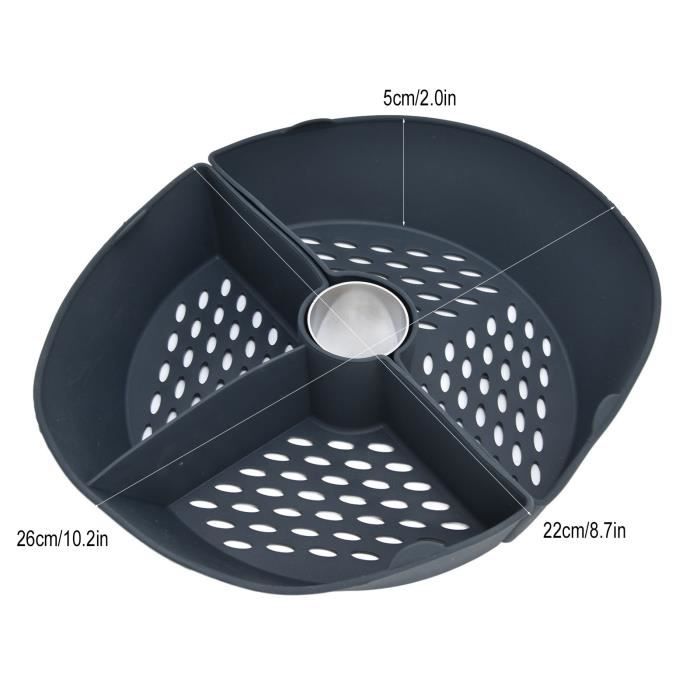 Panier Vapeur En Acier Inoxydable Pour Thermomix TM5 Et TM6 - Pour Cuisson Vapeur Légumes, Poisson, Boulettes - 6