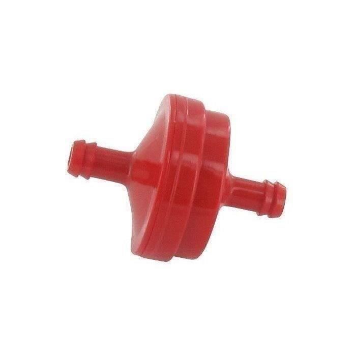 Filtre à carburant pour tondeuse - JARDIN PRATIC - BRIGGS & STRATTON - Rouge - Thermique