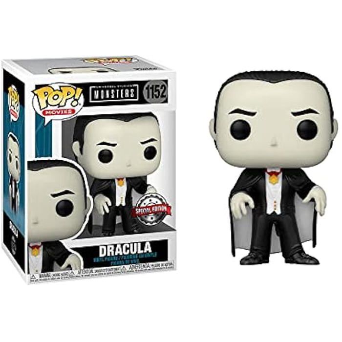 Figurine Pop Exclusive Dracula Des Monstres Des Universal Studios