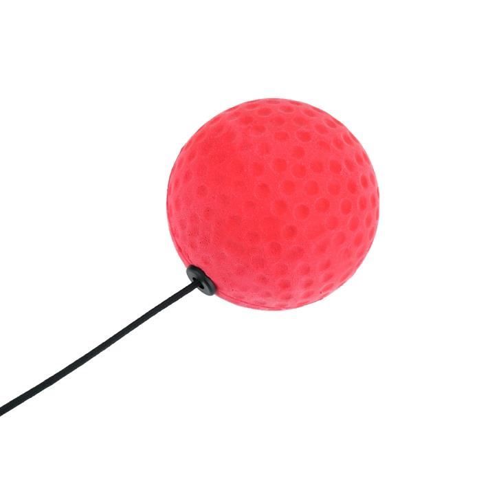 Balle Rebond Ventouse Corde élastique Rage Off Kit De Sac De Frappe à Double Extrémité, Sac De Boxe En Cuir Sac De Frappe 180 Cm Amélioration Coordination œil-main