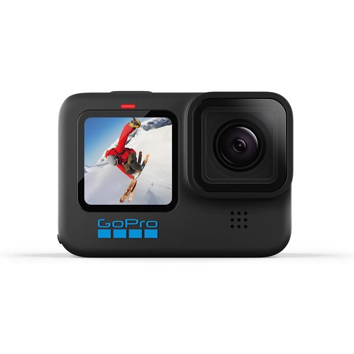 Caméra d'action GoPro HERO10 Black - Étanche - Vidéo Ultra HD 5.3K60 - Photos 23MP
