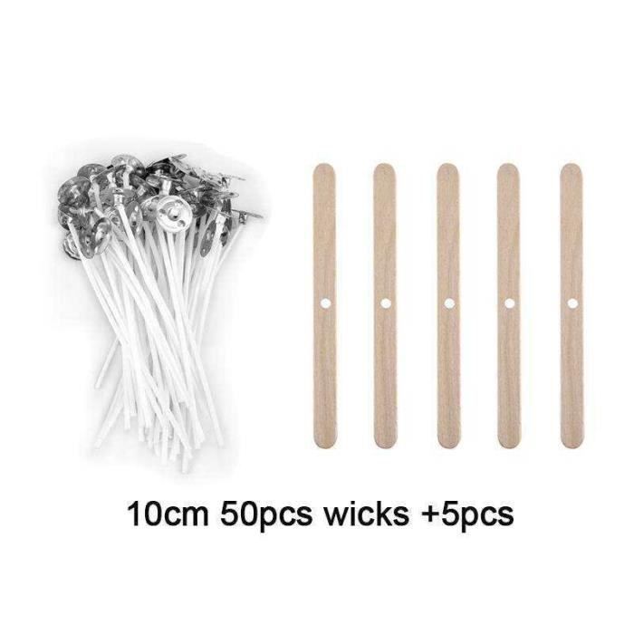 100 Pièces mèches de bougie pour la fabrication de bougies mèches