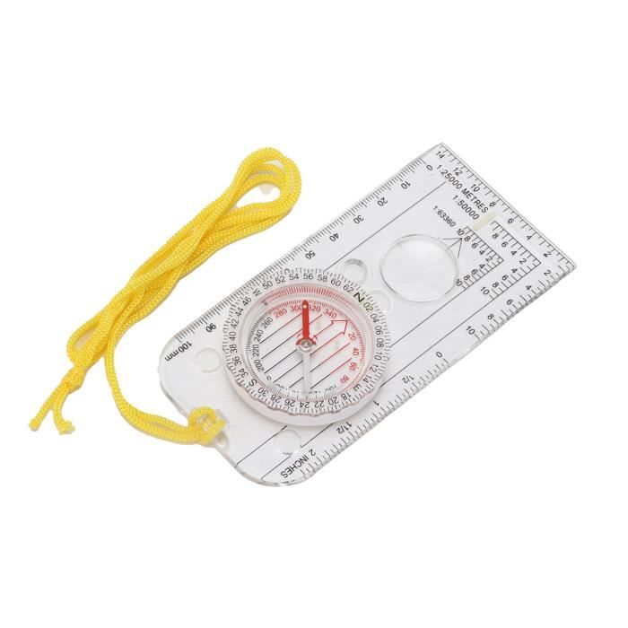 Orientation Extérieur Précise Lot De 18 Boussoles Porte-clés Colorées - Mousqueton Inclus - Pour Randonnée, Camping, Outdoor Bussola Personalizzata