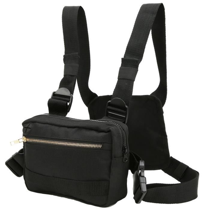 Sac De Poitrine Multifonction Réglable – Bandoulière, Imperméable, Pour Chasse, Randonnée, Sport Et Ville