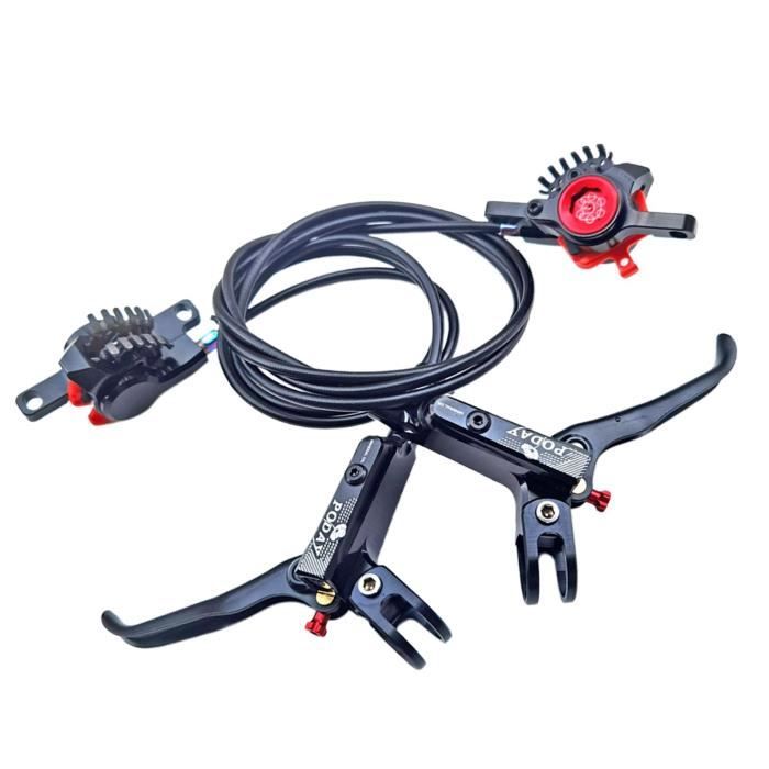 Freins à Disque Hydrauliques Pour Vélo Électrique - Double Disque Avant/Arrière, Interface SM, 140-203 Mm