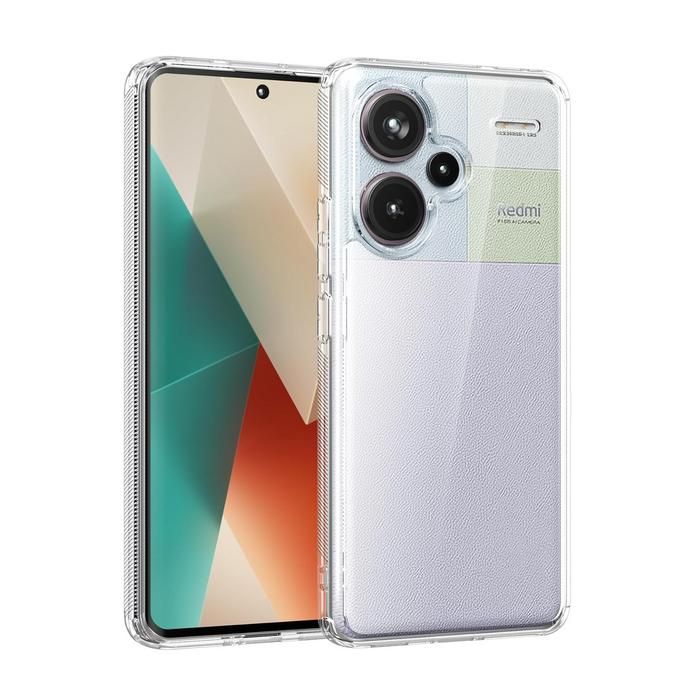 BORYA Transparent Coque pour Xiaomi Redmi Note 13 Pro 4G, Très Mince Antichoc Premium Silicone TPU Housse, Souple Soyeux Étui avec Élégant Simple Motif, Astronaute