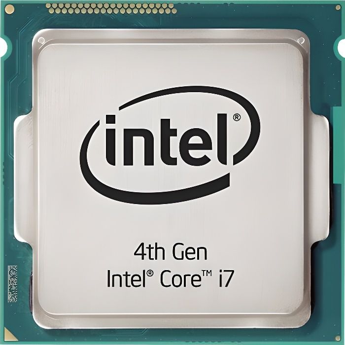 Intel Core i7 4790 3.6 GHz 4 coeurs 8 filetages 8 Mo cache LGA1150 Socket OEM - vue 2
