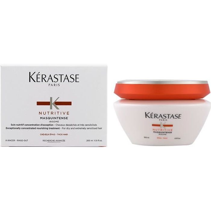 Kerastase Masque Nutritive Achat Vente Pas Cher Treat extremely dry, brittle hair to the kérastase nutritive shampoo, conditioner and hair mask. cdiscount com