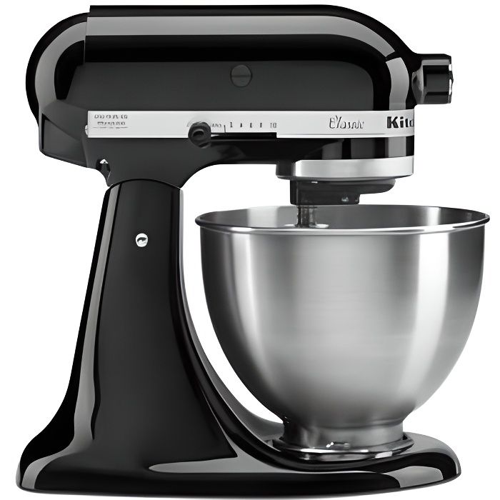 Robot pâtissier KITCHENAID CLASSIC 5K45SSEOB - Noir