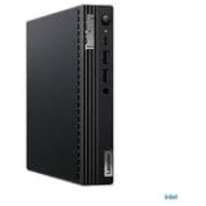 Lenovo THINKCENTRE M70q GEN4 Mini PC i5 1 3 GHz RAM SSD NVMe Intel UHD Graphics 730 WI FI 6E Win 11 Prof 12E30020IX Marque - vue 4