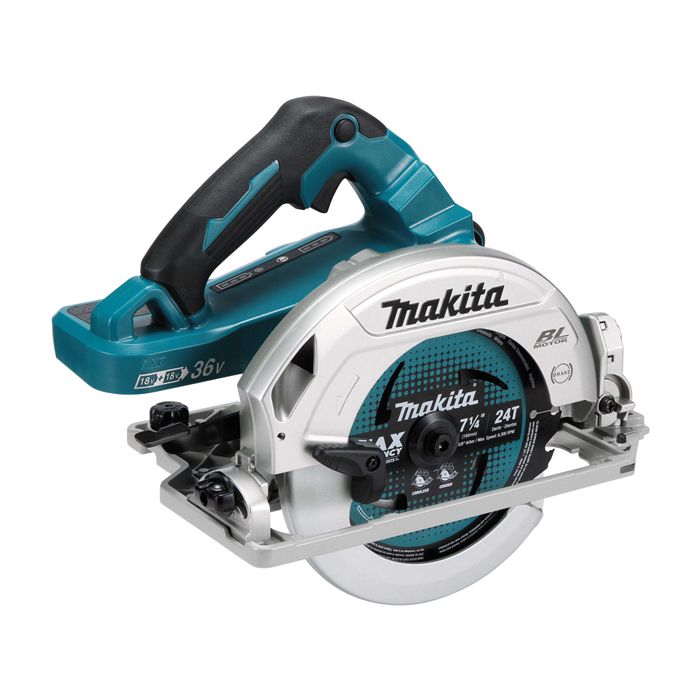 Scie Circulaire Sans Fil Makita DHS710PT4J 36V - Ø 190 Mm, 4 Batteries 5Ah Li-Ion, Chargeur, Coffret MAKPAC