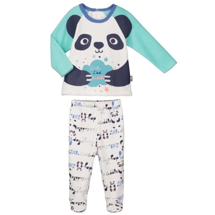 Pyjama Bebe 2 Pieces Avec Pieds Pandalapin Taille 12 Mois 80 Cm Multicolor Cdiscount Pret A Porter Pyjama Bebe 2 Pieces Avec Pieds Pandalapin Taille 12 Mois 80 Cm Multicolor Cdiscount Pret A Porter