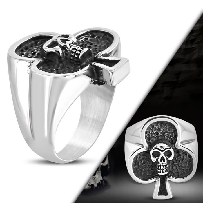 Bague Trefle Homme