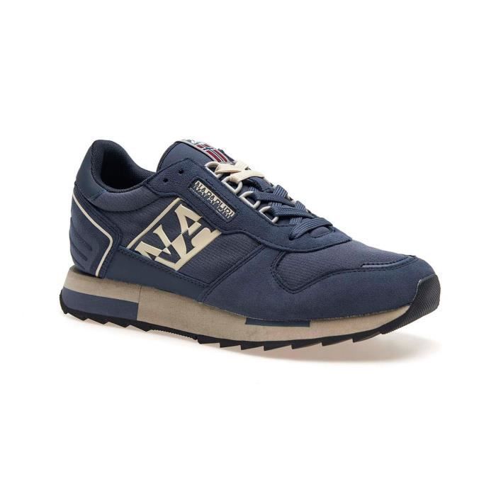 Baskets - NAPAPIJRI - Virtus - Homme - Bleu - Daim-Nubuck Dark blue -  Cdiscount Chaussures