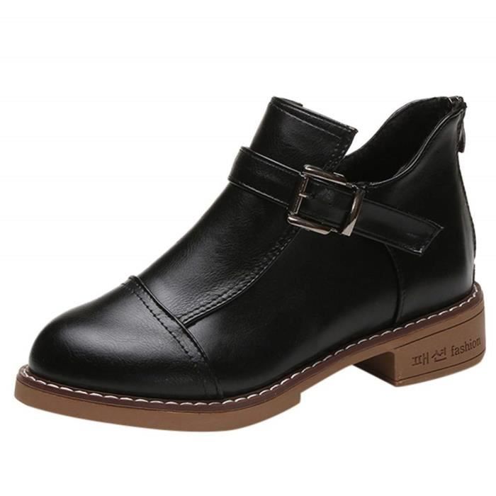 chaussures plates homme hiver