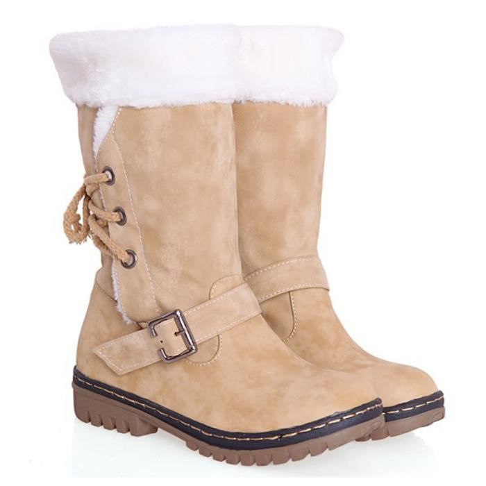 Botte femme de marque luxe Haute aide Conception de la corde
