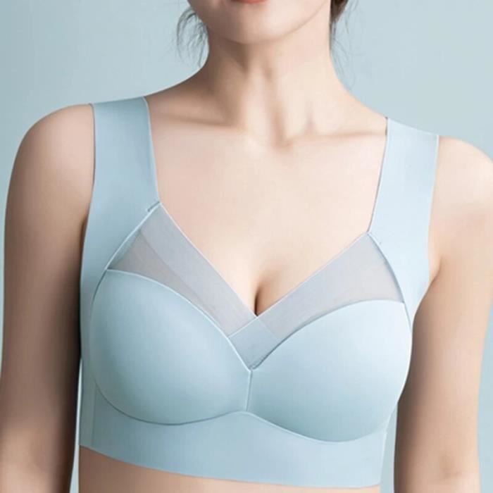 Soutien-gorge De Sport Femme Sans Bretelles - Dentelle, Taille L - Confort Quotidien & Soutien Léger