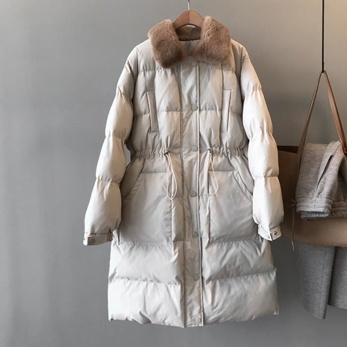 Chic et sales jeune manteau fourrure