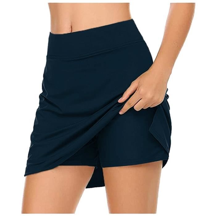 Jupe-short Technique Willit Taille L Grise, Parfaite Pour Rando Et Running