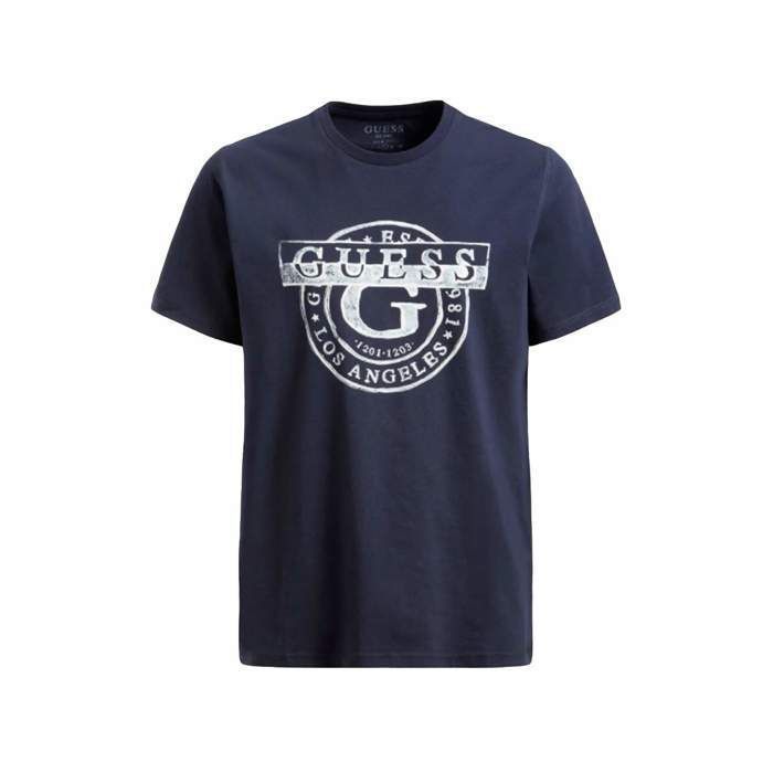 Tee shirt slim fit coton bio - Guess jeans - Homme