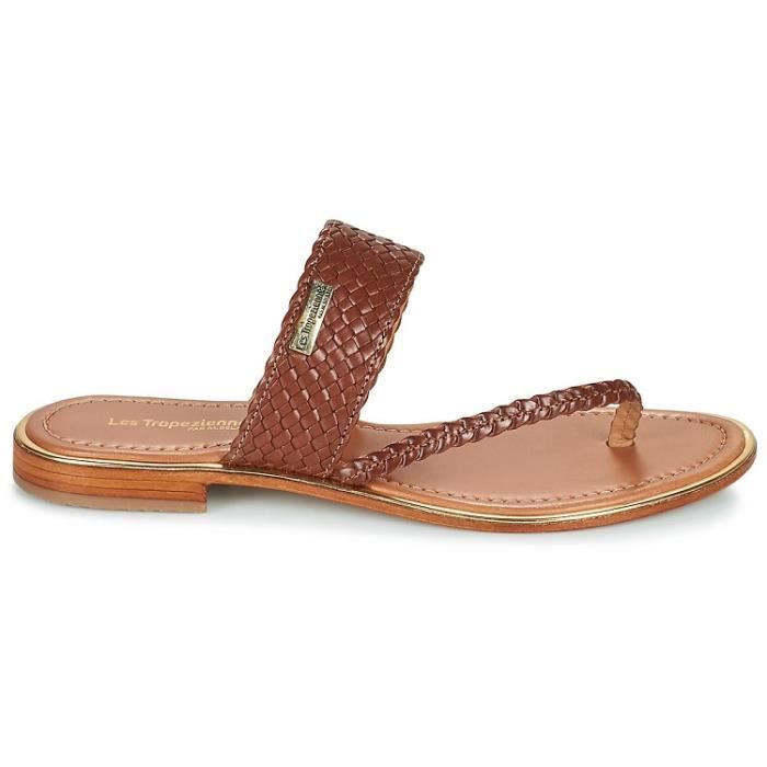 Mules cuir tressé femme 2025