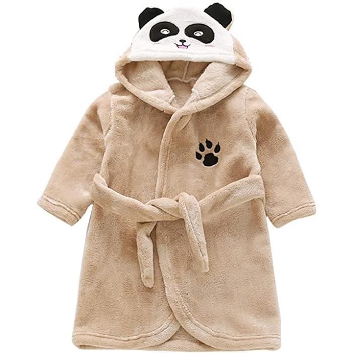 Peignoir panda fille hotsell