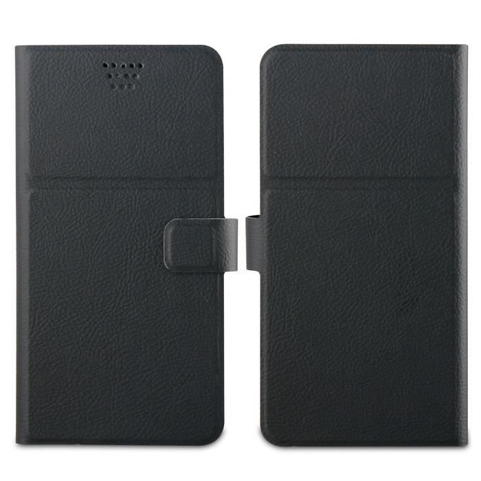 MUVIT Etui Folio Noir avec Sticker 3M: Multi Mobiles 4.7''