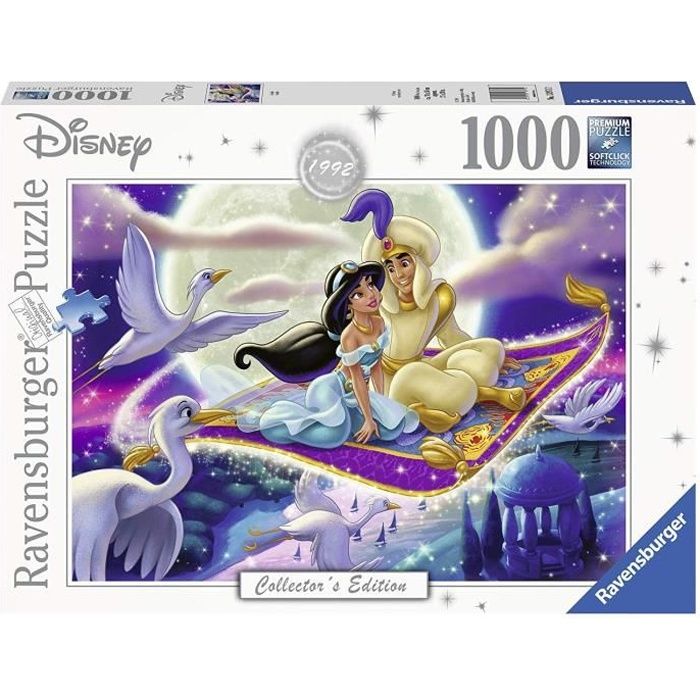 puzzle 1000 p aladdin collection disney cdiscount jeux jouets