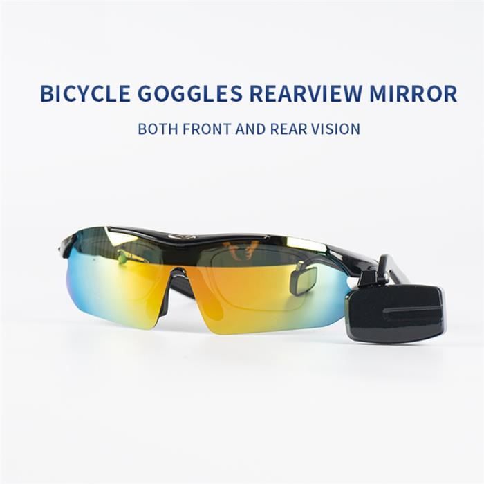 360 DegréS RéGlable Route Lunettes RéTroviseur Universel Pro Ultra LéGer Casque RéTroviseur