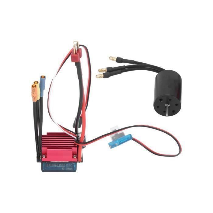 Motor Sem Escova De Liga De Alumínio 2435 3300kv Impermeável | Frete grátis