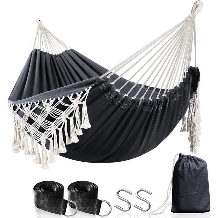 Hamac d'extérieur de Camping avec Sangles d'arbre Ajustables Gratuites Hamac d'extérieur de Camping avec Sangles d'arbre Ajustables Gratuites