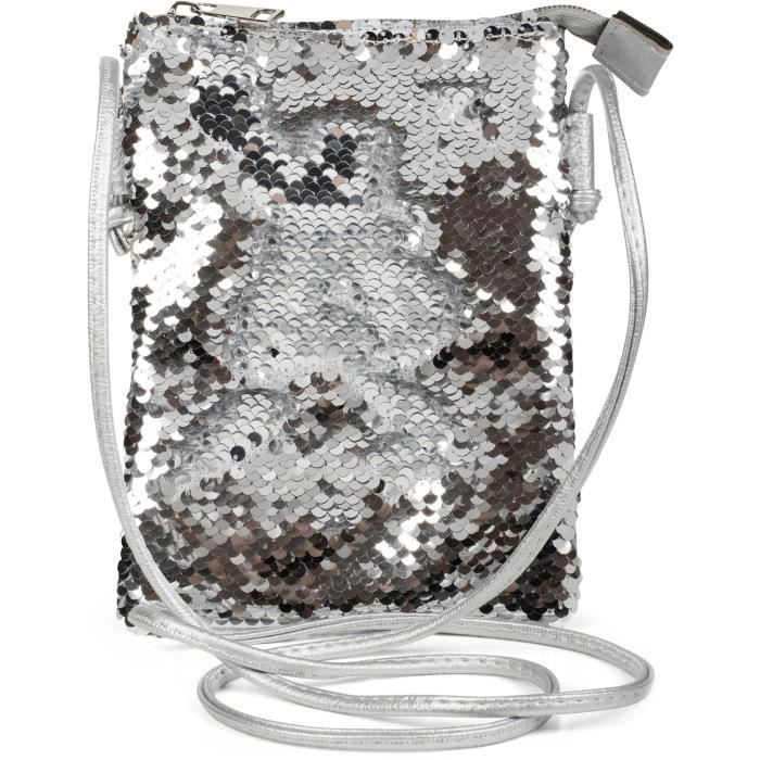 sac a main couleur argent